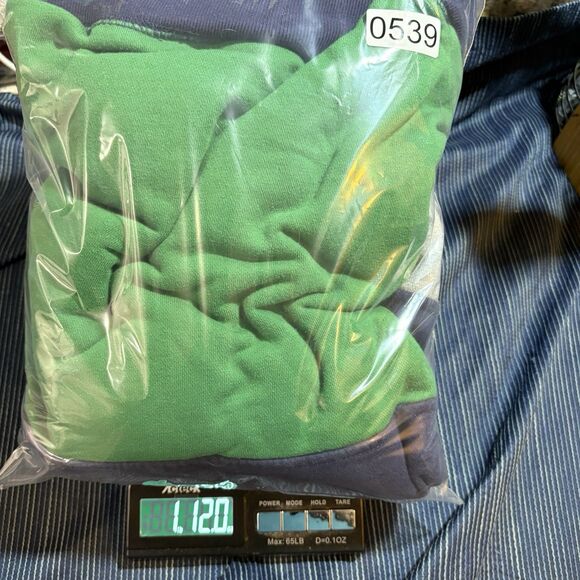 Ecko Unltd Sweatshirt 3XL Colorblock Crewneck Streetwear Hip Hop Y2K Retro - Picture 8 of 8